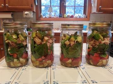 July Recitrees: Salad In A Jar